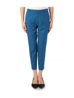 センタープレスクロップドパンツ/ブルー系(092)