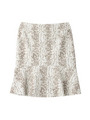 パイソンジャカードスカート/オフホワイト(403)