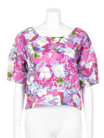 オリジナル花柄TOPS/グリーン系