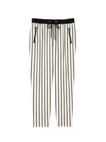 ストライプテーパードパンツ/ネイビー系(393)