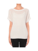 ラメメッシュニットプルオーバー/グレー系(411)