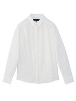 シルク混シャツ/ホワイト(003)