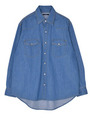 BOY FRIEND DENIM SH/BLU