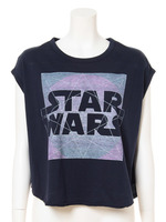 STAR WARSロゴドレープTシャツ/TrueNavy(TRNY)