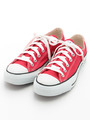 【CONVERSE】コンバース キャンバス オールスター ローカットスニーカー/RED