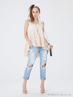 ティアードチュニック/ホワイト