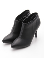 合皮ブーティー/クロ