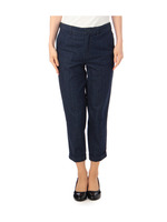 9分丈デニムスティックパンツ/ネイビー(093)