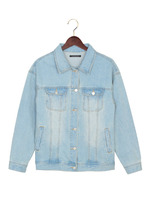 BIG／Gジャン/ライトブルー