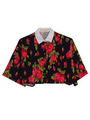 Rose blouse/BLK