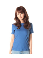 TIGHT SIMPLE TEE/ブルー(092)