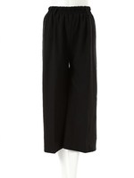 【CEDNIE】センタープレスガウチョパンツ/ブラック