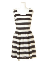 ウォームマルチボーダーフレアOP/BLK