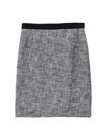 ツイードタイトスカート/ブルー(492)