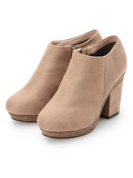 プラットフォームブーティ/ブラウン系(041)