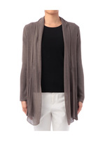 プリーツ使いニットカーディガン/ベージュ系(053)