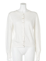 【宮田聡子さん着用】リネンニット/ホワイト