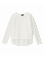 リロンツィードジャージプルオーバー/ホワイト(401)