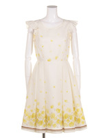 ロージーズボーダーワンピース/レッド