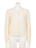 UNEVEN KNIT CD/ホワイト