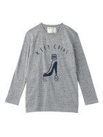 iliann loeb ローラーパンプスプリントカットソー/グレー系(012)