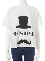 【ECURY】SHOWTIME Tシャツ/ホワイト