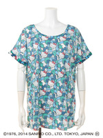 【HELLO KITTY】S/S TUNIC/BLUE