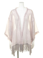 【Planet blue world】シフォンガウンブラウス/ピンク