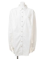 オックスルーズシャツOP/ホワイト