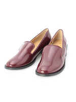 プレーンオペラシューズ/レッド系(063)