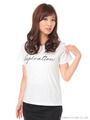 レースロゴTシャツ/キナリ