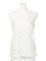 CUTルーズレースT/T/ホワイト