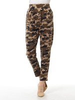 迷彩柄サルエルパンツ/カーキ