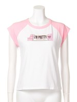 I'M PRETTY Tシャツ/ピンク