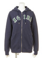 VARIOUS SWEAT ZIP HOODIE/BLUE
