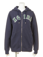 VARIOUS SWEAT ZIP HOODIE/BLUE