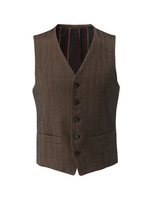 besteライズドヘリンボンベスト/ベージュ(252)