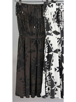 【AULA AILA by the sea】トライバルウォッシュアウトベアOP/カーキ