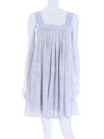 ペールトーンフラワープリントタックOP/オフ