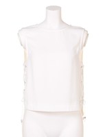 【FEMININE】サイドレースup T/T/ピンク
