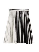 [L]プリーツトラップPTスカート/カーキ(127)