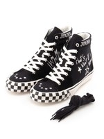 ジョイライダーハイカットスニーカー/アカ