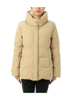 スタンドカラーダウンコート/ブラウン系(040)