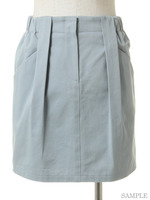 ツイルタックスカート/NV