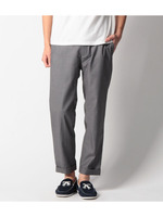 ドレス風クロップドパンツ/ダークグレー(013)