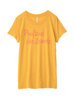 ロープロゴネップTシャツ/イエロー系(032)