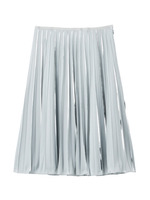 箔プリーツスカート/グレー(012)