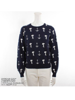 SNOOPYニット/ネイビー