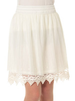 ・チュールプリーツスカート/Ivory