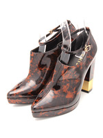 コンビヒールポインテッドブーティー/ミックス